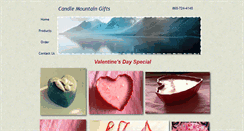 Desktop Screenshot of candlemountaingifts.com